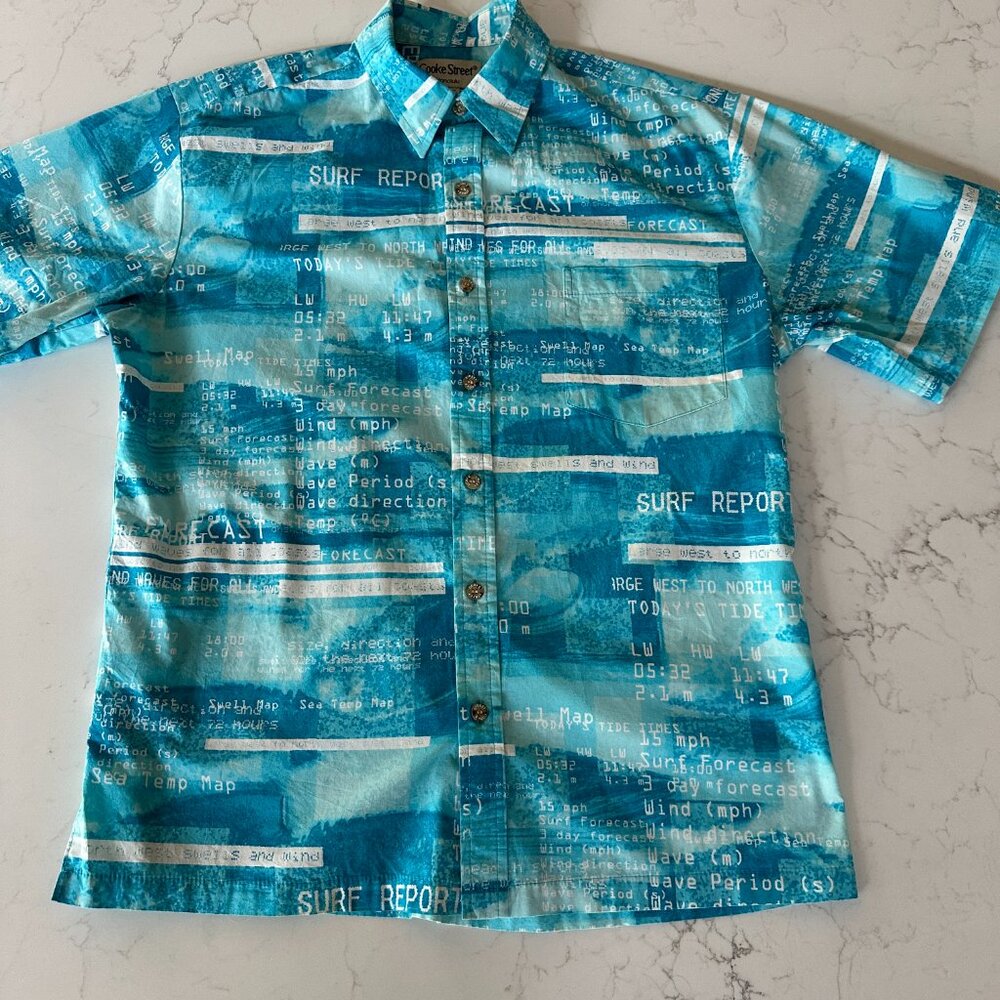 Cooke Street Honolulu Cotton Hawaiian Shirt